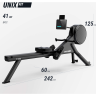 Гребной тренажер UNIX FIT AIR MAGNETIC ROWER-1100 PRO (10.1 TFT) RM1100PROTFT10
